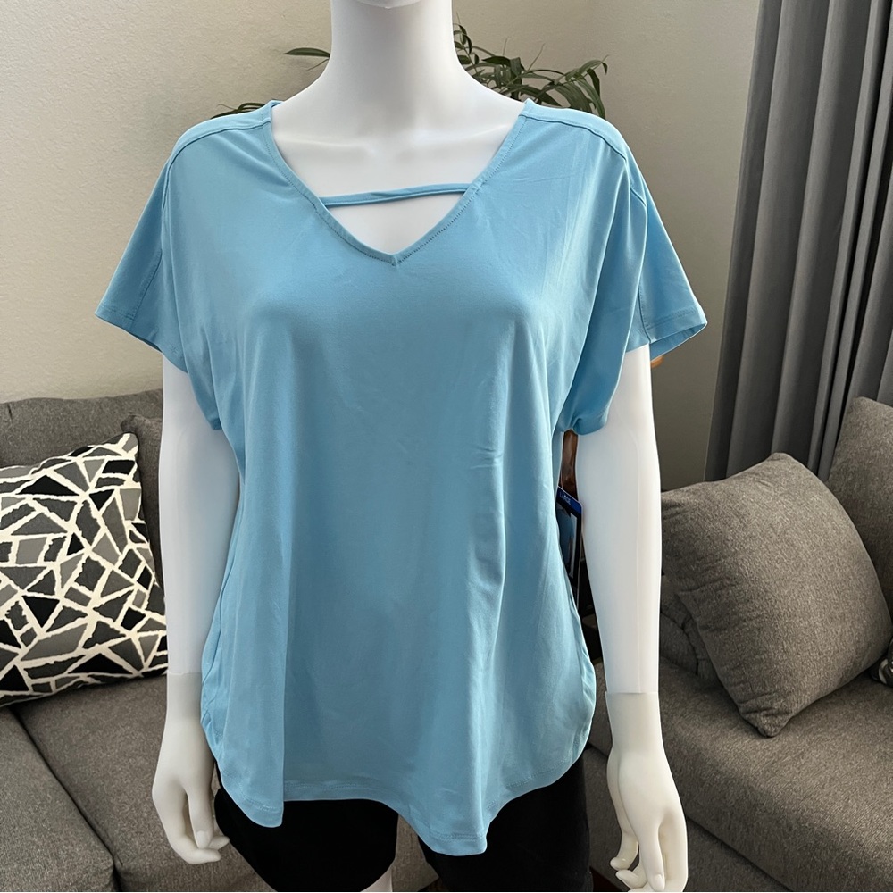 ❤️Buy 1 Get 1 Free❤️NWT Tranquility by Colorado Clothing Women's V-Neck Top Soft